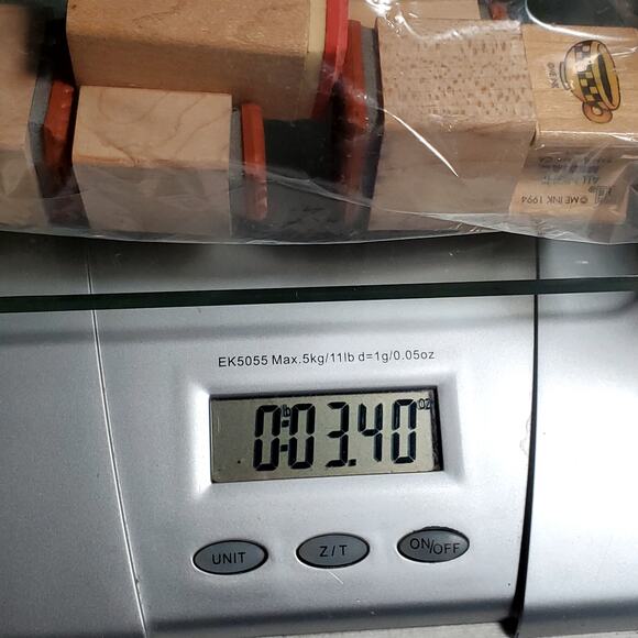 Vtg Junk Drawer Lot of 7 Caffiene Lovers Coffee House Bakery Shop Rubber Stamps - Picture 6 of 6